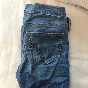 Medium wash jeggings